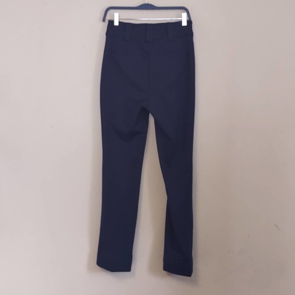 NY & Co Sailor Button High-Waisted Barely Bootcut Pant - Superflex Small Navy - Picture 7 of 12
